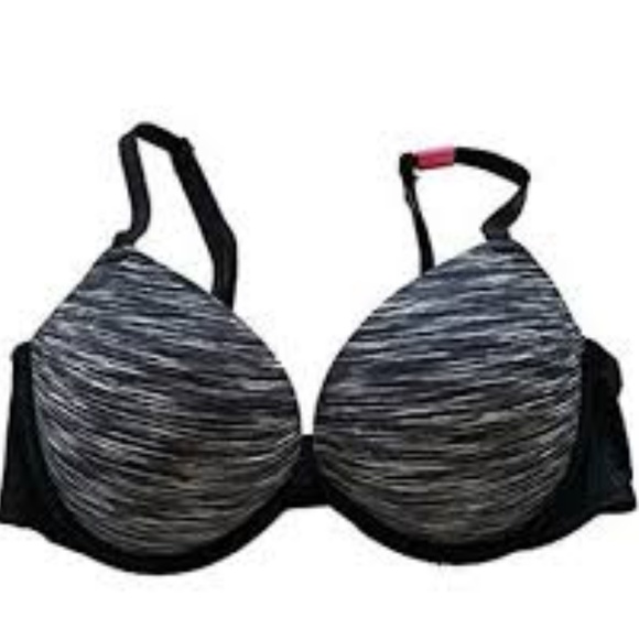 Light Grey Heathered / Black Wear Everywhere Bra - Picture 1 of 3